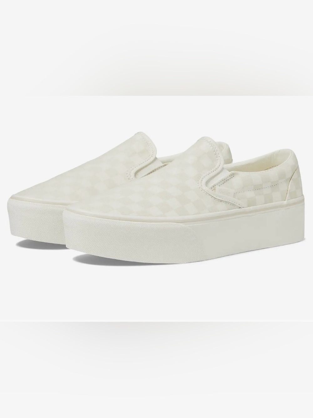 EUC- Vans Classic ‘Stackform’ Checkerboard Slip-On Sneaker